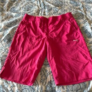 Puma Hot Pink Golf Shorts